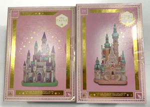 Disney Ornament 🏰 Castle Collection Aurora Sleeping Beauty & Rapunzel Tangled - Picture 1 of 8