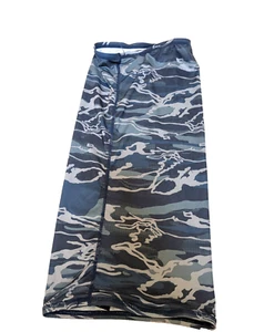 Mission Blue Camo Neck Gaiter Multi Functional Neck/Face Cover Poly/Spandex - Picture 1 of 7