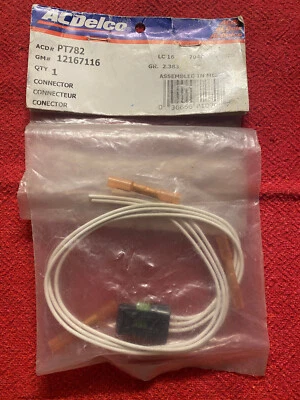 GM OEM 12167116 ACDelco Wire Harness Connector PT782  & Ready For Free Shipping — 第 1/2 张图片