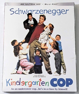 Kindergarten Cop (4K Ultra HD + Blu-ray + Slipcover) Factory Sealed