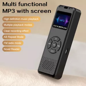 64G MP3 Sport Music Player FM Radio Digital Voice Recorder HiFi Music Player - Picture 1 of 24