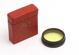 Leica Leitz Gelbfilter 1 "Figro" Aufsteckfassung A36 frühe Version ohne Schraube - Picture 1 of 1