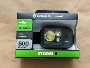 NUEVO FARO BLACK DIAMOND STORM R 500 COLOR NEGRO ENVÍO RÁPIDO GRATUITO - Imagen 1 de 4