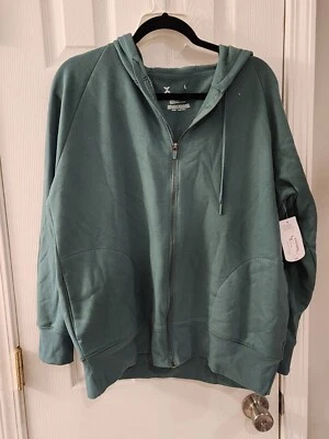 Xersion Green Womens Hoodie Size Large - Image 1 of 4