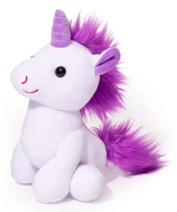 Kleiner Jupiter Plüschtier Einhorn Stofftier 7,5 Zoll - weiß - Bild 1 von 6
