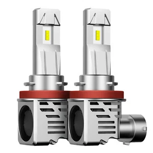 2pc AUXITO LED Headlight Kit H11 6500K White Light Bulbs Bright High or Low Beam - Picture 1 of 10