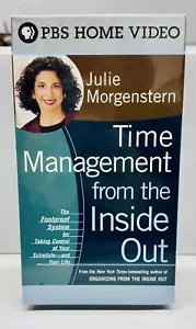 ZEITMANAGEMENT VON INNEN NACH AUSSEN PBS HOME VIDEO (VHS) NEU!! VERSIEGELT!! - Bild 1 von 4