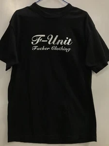 187 Inc Men T-shirt "F-Unit" Black - Picture 1 of 1