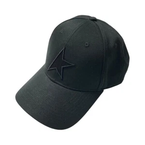 GOLDEN GOOSE GGDB Star Baseball Cap Black Embroidered - Picture 1 of 6