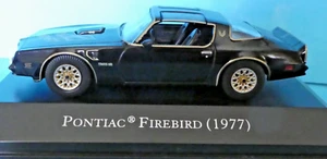 Pontaic Firebird 1977 in Black with Gold Decals Ixo/ Altaya 1:43 scale - Picture 1 of 5