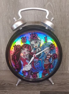 Monster High Growlicious Alarm Clock Jumbo Twin Bell - Works - Picture 1 of 10