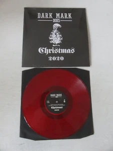 DARK MARK Dark Mark Does Christmas 2020 RARE RED VINYL LP 300 ONLY MARK LANEGAN - Picture 1 of 15