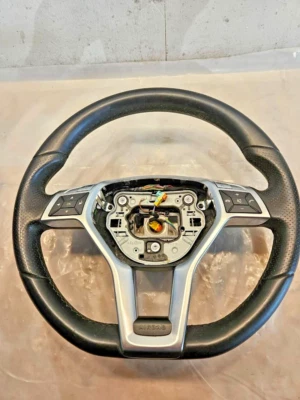 12-18 Mercedes Benz W204 C250 SLK250 Sport Steering Wheel OEM - Image 1 of 4