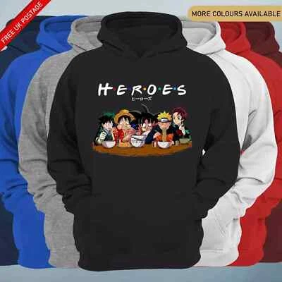 Anime Friends Jumper Naruto Goku Niños Hombres Mujeres Unisex Anime Regalo Sudadera Foto 1 de 2