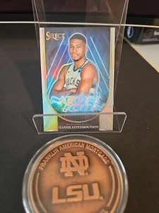 2023-24 Panini Select Giannis Antetokounmpo Neon Icon Silver Prizms Bucks - Picture 1 of 2