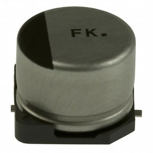 100 condensadores electrolíticos 33uF, 63V SMD. de pieza de Panasonic no. EEE-FK1J33 - Imagen 1 de 1