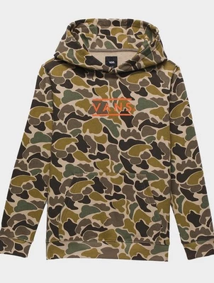 ¡NUEVO! Vans Half Box Pato Camuflaje Pullover Sudadera con Capucha JUVENTUD Talla MEDIANA Chaqueta Foto 1 de 4