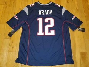 Nueva con etiquetas Nike TOM BRADY Super Bowl LII 52 NEW ENGLAND PATRIOTS Hombres Equipo NFL Camiseta XL - Imagen 1 de 22