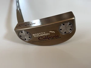 Left- Handed Scotty Cameron California Del Mar Putter - Picture 1 of 4