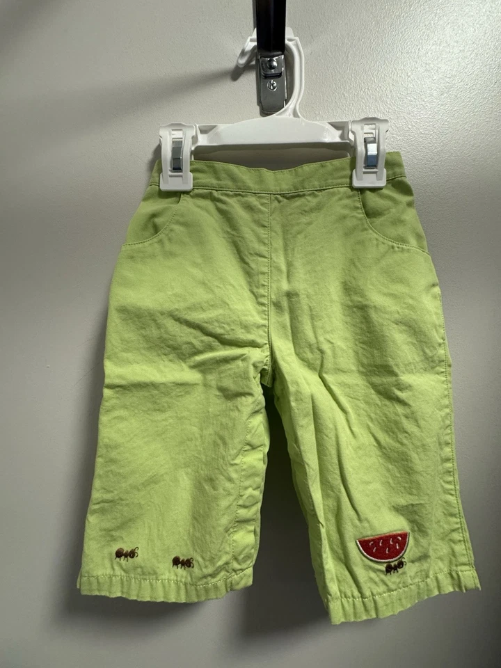 Pantalones De Colección Gymboree 18-24 Meses Dulce Sandía Verde Foto 1 de 4