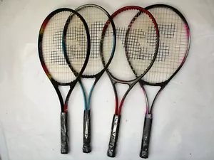 WAREHOUSE CLEARANCE ADULT GRAPHITE ALLOY TENNIS RACQUET DFED - Picture 1 of 5