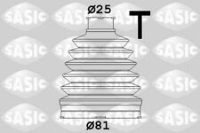 Produktbild - SASIC ACHSMANSCHETTE SATZ RADSEITIG passend für DACIA LOGAN SANDERO RENAULT CLIO