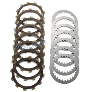 Clutch Friction Plates Kit For 1994-02 Yamaha XJR400 4HM XJ600N Diversion Naked - Picture 1 of 7