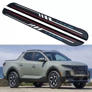 Fixed Running Board Fits for Hyundai Santa Cruz 2022-2025 Side Steps Nerf Bars - Picture 1 of 13
