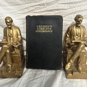 Cruden's Complete Concordance by Alexander Cruden Bonded Leather 1930 Leather - Picture 1 of 13