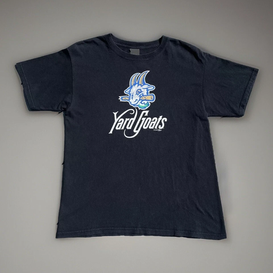 CAMISETA HARTFORD YARD GOATS NEGRA GRÁFICA LIGAS MENORES JUVENIL GRANDE/ADULTO XS Foto 1 de 4