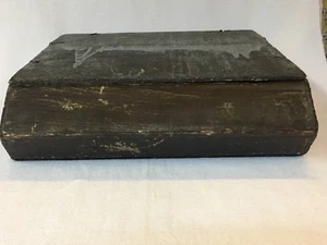 ANTIQUE / PRIMITIVE SEED BOX ~ THE PAGE SEED COMPANY, GREENE, NY ~ NICE DISPLAY - Picture 1 of 10