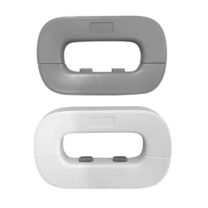 1 Set 2 Stück Mehrzweck Schranktür Kühlschrank Sicherheitsschlösser (weiß grau) - Bild 1 von 12