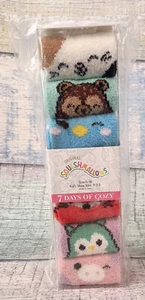 Original Squishmallows 7 Days of Cozy Socks Kids Size 9-2.5 - New In Package - Picture 1 of 13