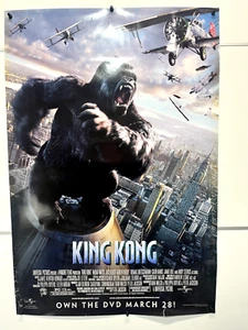 Poster: King Kong (2005): Peter Jackson, original movie promo 27x40 - Picture 1 of 7