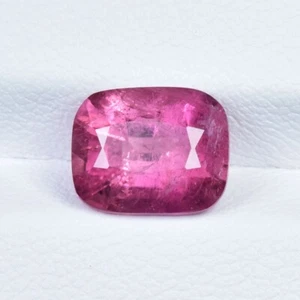 2.80 ct MASSIVE GRADE SWEET PINK NATURAL RUBELITE TOURMALINE Gem Cushion Video ! - Picture 1 of 3