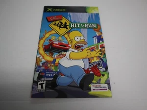 The Simpsons: Hit & Run (Xbox, 2003) Manual ONLY - Picture 1 of 2