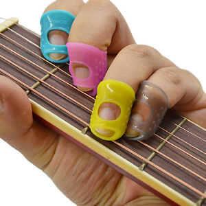 3 PCS Mix Color Guitar Thumb Picks Finger Picks Plectrum Band High Quality.GN