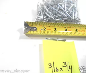 POPNIETEN 100 STK. 3/16 X 3/4 ZOLL ALUKOPF STAHLDORN POPNIETE - Bild 1 von 1
