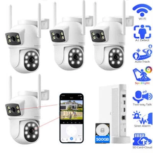 Wifi Wireless Video Security Camera Smart Home with Night Vision & 2-Way Audio - Picture 1 of 11