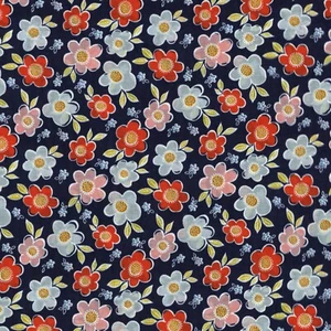 Fabric Fat Quarter 50 x 55cm Material Sewing Patchwork Crafts Flowers - Picture 1 of 1