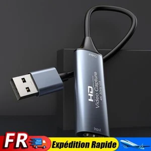 HDMI-Compatible To USB 2.0/USB 3.0/USB-C Video Grabber Box Game Capture Device - Photo 1/20