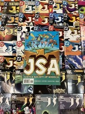 JUSTICE SOCIETY AMERICA JSA  #1-87 DC Comic Book FULL SERIES STARGIRL ALEX ROSS