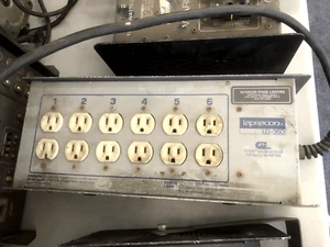 Leprecon LD-360 6-Channel Duplex Tree-Mount Pro Lighting Dimmer 1800W Unit 15A - Picture 1 of 5