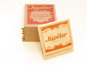 2. Weltkrieg 1 Stück " Jupiter" Zündholzbriefe aus der originalen Umverpackung - Picture 1 of 6