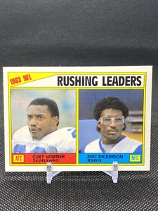 1984 Topps #204 Rushing Leaders Warner Eric Dickerson Rookie Year - Bild 1 von 2