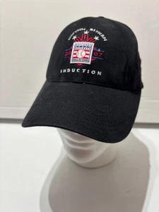 2007 Baseball Hall Of Fame Enshrinement Hat Cal Ripken - Tony Gwynn Black OSFM - Picture 1 of 10