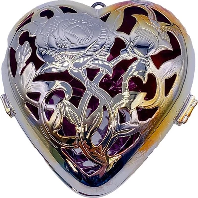 Vintage LENOX Wedding Promises Friendship Heart 6006878 Kirk Stieff Ornament - Image 1 of 4