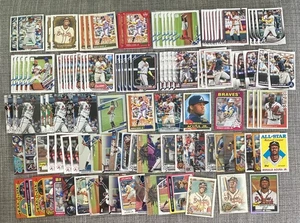 115x Ronald Acuna Jr Karten Lot Topps Bowman Stadium Club Chrome Allen Ginter + - Bild 1 von 8