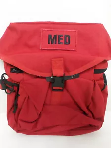 NUEVO Bolso de Campo Elite Primeros Auxilios M-3 Tríptico IFAK EMT CLS Médico MOLLE ROJO MÉDICO - Imagen 1 de 12