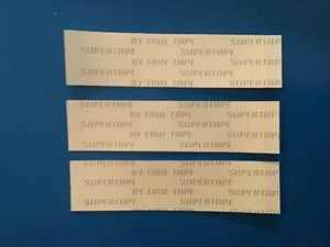 SUPERTAPE STRAIGHT( ST ) CONTOUR HAIRPIECE TAPE OF 72 STRIPS ~ LACE WIGS - Picture 1 of 3